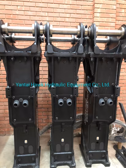 20ton 140mm 掘削機用チゼルボックス型油圧砕石機